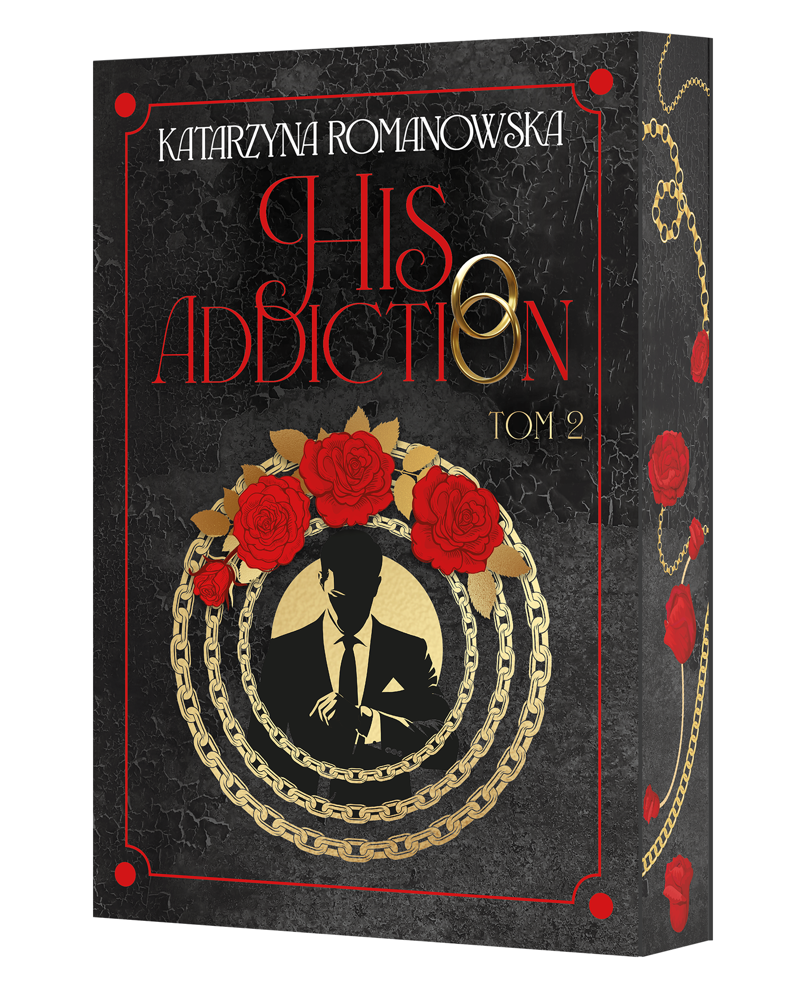 HIS ADDICTION TOM 2, OPRAWA MIĘKKA, BARWIONE BRZEGI.